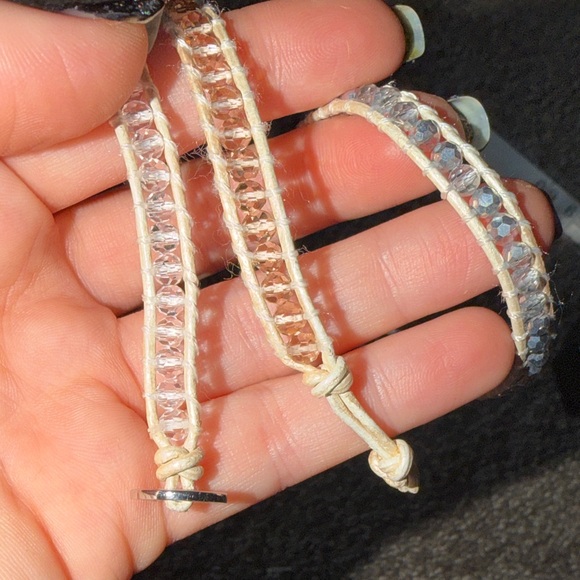 Victoria Emerson Elegant Multi-Color Beaded Wrap Bracelet - Picture 7 of 8